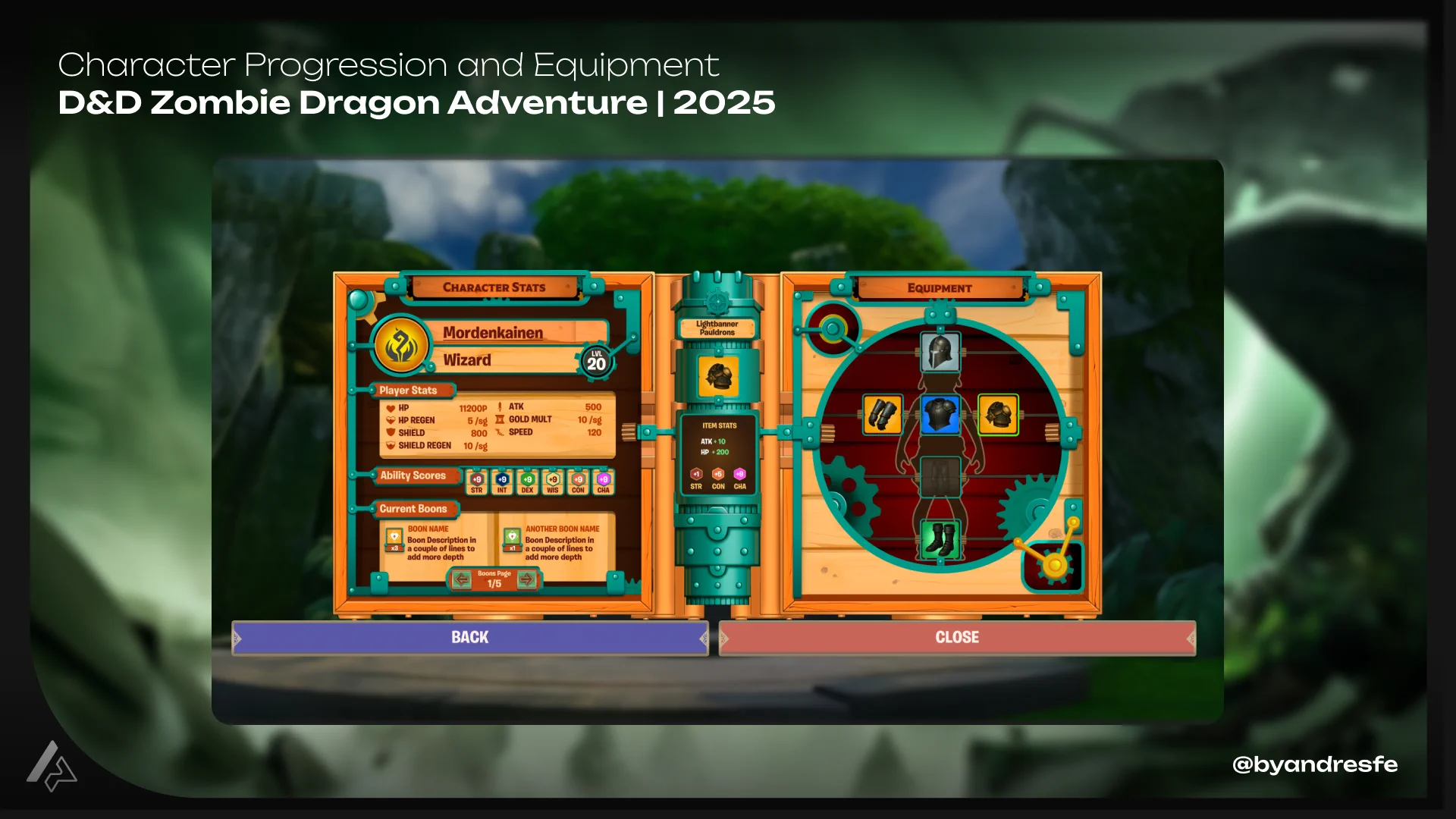 D&D Zombie Dragon Adventure FTUX flow and adventurer guidance onboarding screens